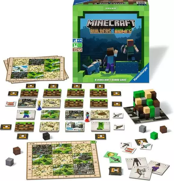 Ravensberger Matratzen Minecraft Builders & Biomes - Spiel ab 10 Jahren zollfrei