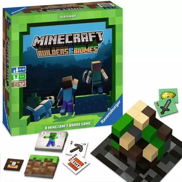 Ravensberger Matratzen Minecraft Builders & Biomes - Spiel ab 10 Jahren zollfrei