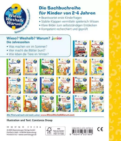 Ravensberger Matratzen Ravensburger Wieso? Weshalb? Warum? junior, Band 10: Die Jahreszeiten Outlet