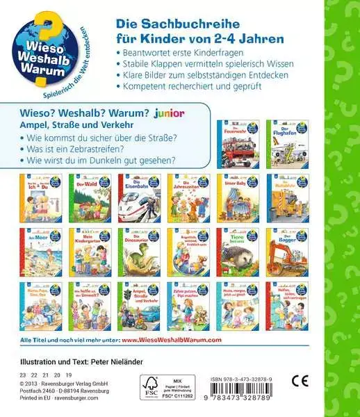 Ravensberger Matratzen Ravensburger Wieso? Weshalb? Warum? junior, Band 48: Ampel, Straße und Verkehr Schlussverkauf