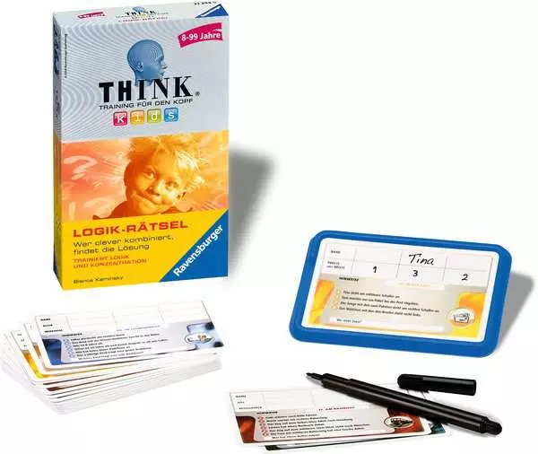 Ravensberger Matratzen THINK® Kids Logik-Rätsel - Reisespiel ab 8 Jahren Sonderangebot