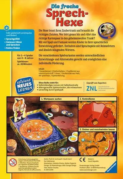 Ravensberger Matratzen Die freche Sprech-Hexe - Kinderspiel ab 4 Jahren Weihnachtsangebot