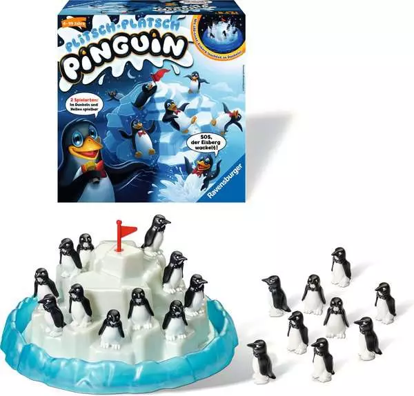 Ravensberger Matratzen Plitsch - Platsch Pinguin - Kinderspiel ab 4 Jahren Neueste Mode