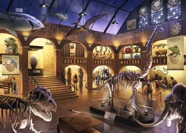 Ravensberger Matratzen Kinderpuzzle ab 9 Jahren - EXIT Puzzle Kids Im Naturkundemuseum - 368 Teile Räumungsverkauf