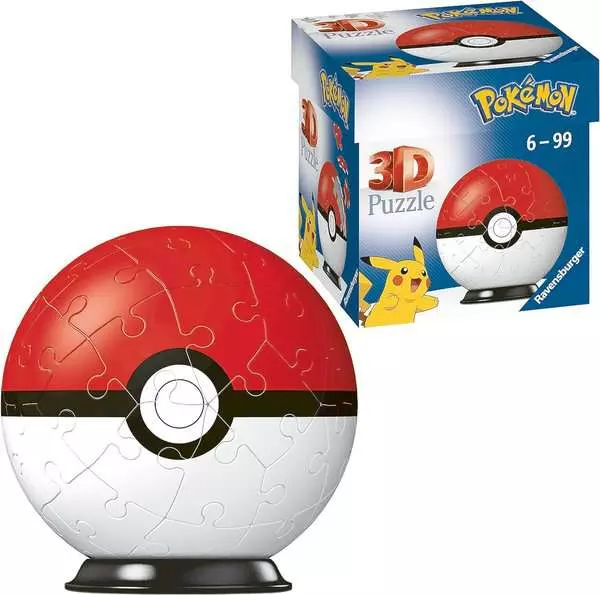 Ravensberger Matratzen 3D Puzzle Ball Pokémon Pokéball Vierteljährliche Förderung