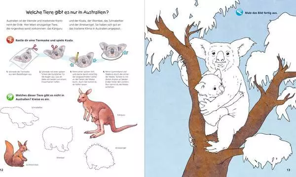 Ravensberger Matratzen Ravensburger Wieso? Weshalb? Warum? aktiv-Heft: Tiere der Welt Günstig kaufen