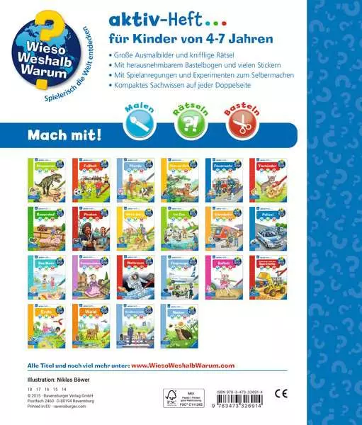 Ravensberger Matratzen Ravensburger Wieso? Weshalb? Warum? aktiv-Heft: Feuerwehr Cyber Monday