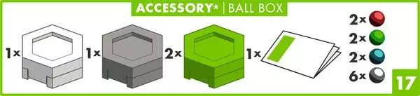 Ravensberger Matratzen GraviTrax Accessory Ball Box - Kugelbahn-Erweiterung für Kinder ab 8 Jahren Heißer Verkauf