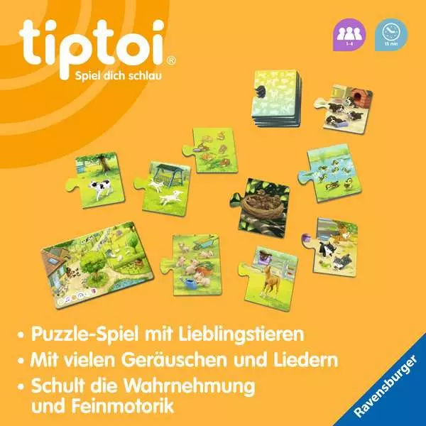 Ravensberger Matratzen tiptoi® Alle meine Tierkinder - Lernspiel ab 2 Jahren Exklusive Angebote