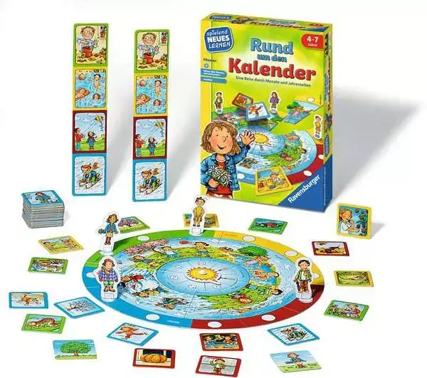 Ravensberger Matratzen Rund um den Kalender - Kinderspiel ab 4 Jahren Super Rabatt