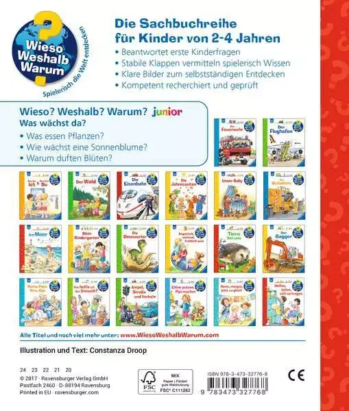 Ravensberger Matratzen Ravensburger Wieso? Weshalb? Warum? junior, Band 22: Was wächst da? Kostenloser Versand