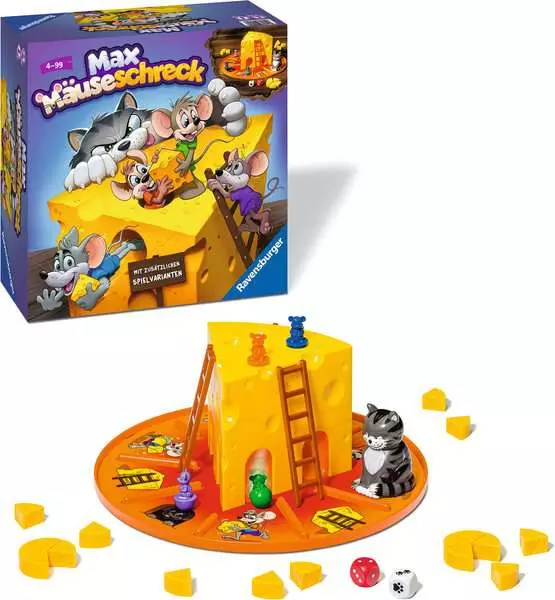 Ravensberger Matratzen Max Mäuseschreck - Kinderspiel ab 4 Jahren Sonderangebot