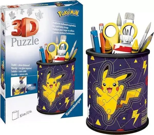Ravensberger Matratzen 3D Puzzle Utensilo - Pokémon Begrenztes Angebot
