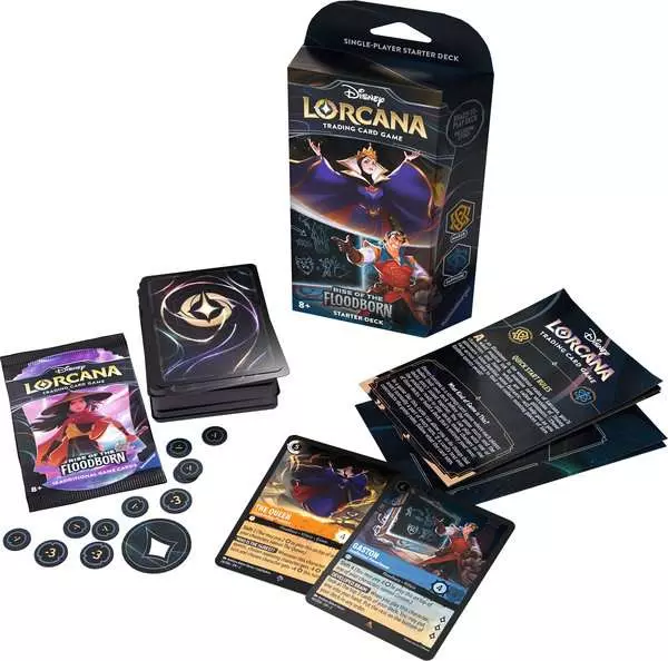 Ravensberger Matratzen Disney Lorcana: Aufstieg der Flutgestalten - Starter Deck Bernstein und Saphir (Englisch) Jubiläumsangebot