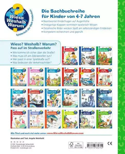 Ravensberger Matratzen Ravensburger Wieso? Weshalb? Warum?, Band 5: Pass auf im Straßenverkehr Lagerräumung
