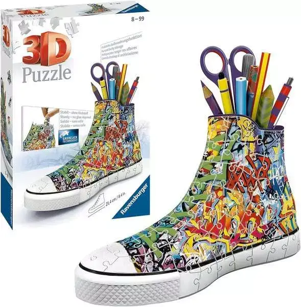 Ravensberger Matratzen 3D Puzzle Sneaker - Graffiti Top Angebot