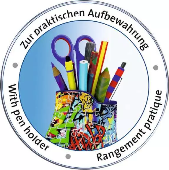 Ravensberger Matratzen 3D Puzzle Sneaker - Graffiti Top Angebot
