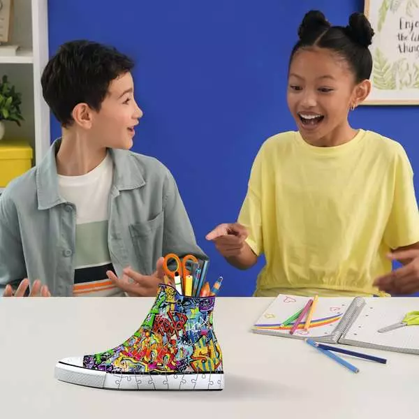 Ravensberger Matratzen 3D Puzzle Sneaker - Graffiti Top Angebot