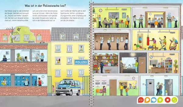 Ravensberger Matratzen tiptoi® Wieso? Weshalb? Warum? Unterwegs mit der Polizei Neueste Mode