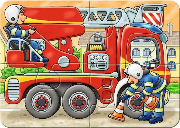 Ravensberger Matratzen Kinderpuzzle ab 2 Jahren - Bei der Arbeit - 2 + 4 + 6 + 8 Teile Exklusive Angebote