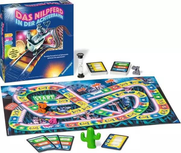 Ravensberger Matratzen Das Nilpferd in der Achterbahn - Spiel ab 10 Jahren Bestseller