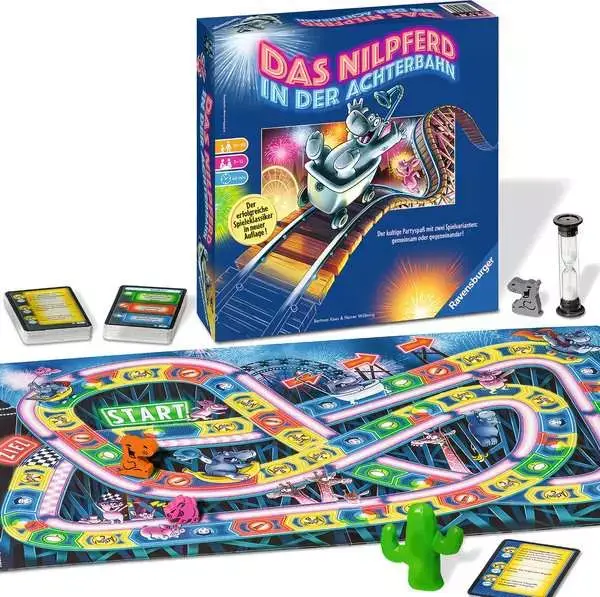 Ravensberger Matratzen Das Nilpferd in der Achterbahn - Spiel ab 10 Jahren Bestseller