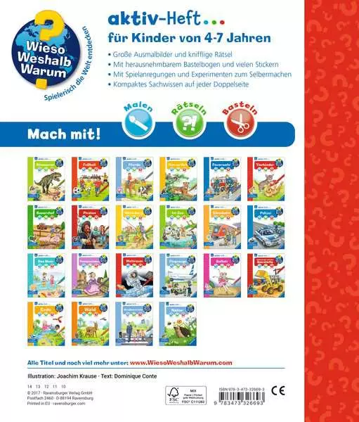 Ravensberger Matratzen Ravensburger Wieso? Weshalb? Warum? aktiv-Heft: Weltraum Tägliche Deals