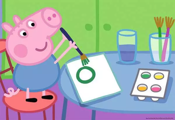 Ravensberger Matratzen Kinderpuzzle ab 4 Jahren - Peppa in der Schule - 24 Teile Riesige Ersparnisse