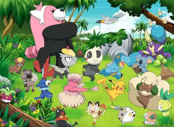 Ravensberger Matratzen Kinderpuzzle ab 9 Jahren - Wilde Pokémon - 300 Teile Vierteljährliche Förderung