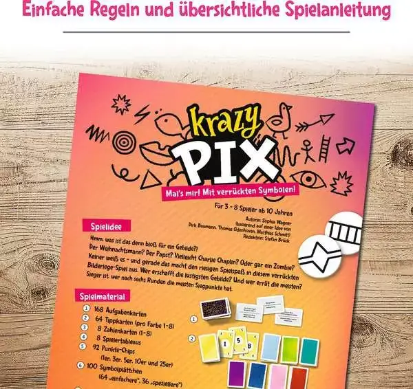 Ravensberger Matratzen Krazy Pix - Spiel ab 10 Jahren 2025