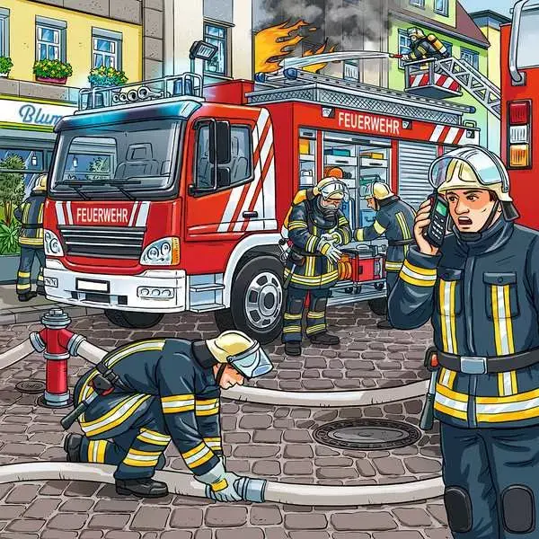 Ravensberger Matratzen Kinderpuzzle ab 5 Jahren - Helfer in der Not - 49 Teile Online