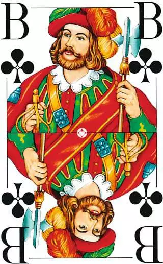 Ravensberger Matratzen Klassisches Skatspiel, Französisches Bild mit großen Eckzeichen, 32 Karten in Klarsicht-Box - Kartenspiel ab 8 Jahren Auslauf