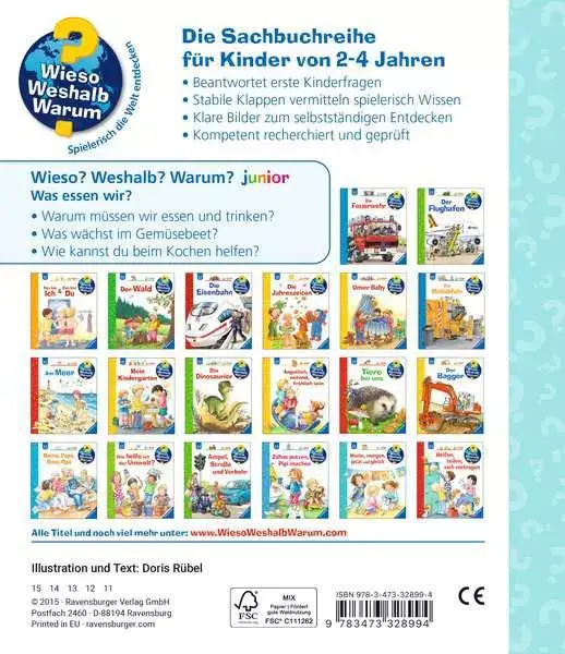 Ravensberger Matratzen Ravensburger Wieso? Weshalb? Warum? junior, Band 53: Was essen wir? Schlussverkauf