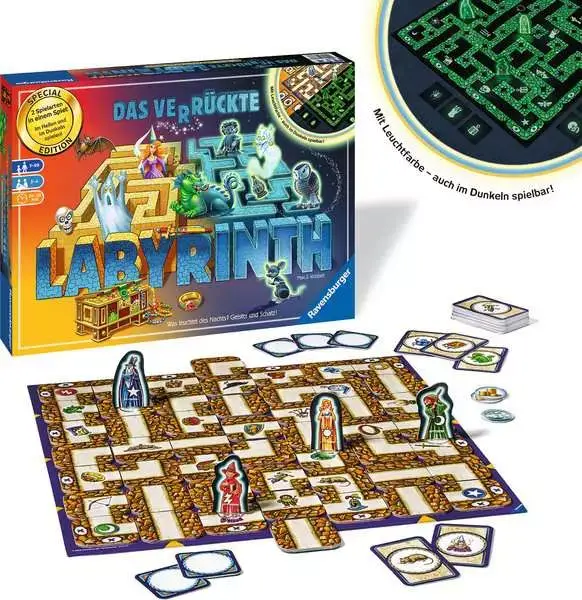 Ravensberger Matratzen Das verrückte LabyrinthGlow in the Dark - Spiel ab 7 Jahren Rabatt