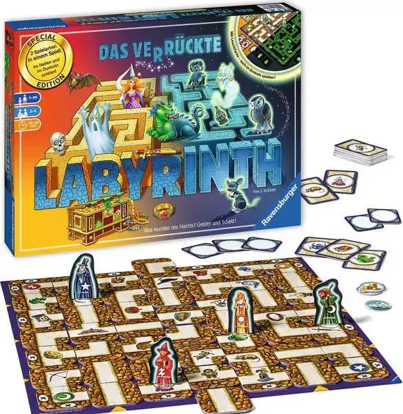 Ravensberger Matratzen Das verrückte LabyrinthGlow in the Dark - Spiel ab 7 Jahren Rabatt