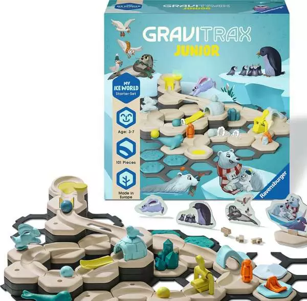 Ravensberger Matratzen Ravensburger GraviTrax Junior Starter-Set L Ice Großer Ausverkauf