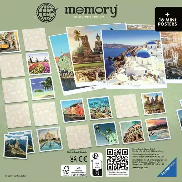 Ravensberger Matratzen Collector's memory® Schönste Reiseziele - Spiel ab 6 Jahren Flash Sale