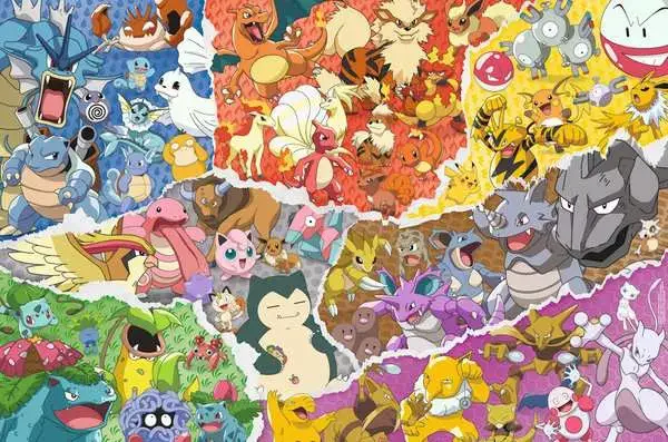 Ravensberger Matratzen Puzzle 5000 Teile - Pokémon Allstars Begrenztes Angebot
