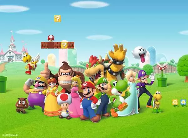 Ravensberger Matratzen Kinderpuzzle ab 8 Jahren - Super Mario Abenteuer - 200 Teile Heißer Verkauf