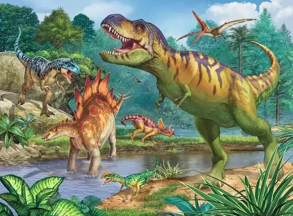 Ravensberger Matratzen Kinderpuzzle ab 6 Jahren - Welt der Dinosaurier - 100 Teile VIP-Rabatte