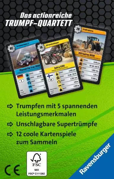 Ravensberger Matratzen Power Traktor - Kartenspiel ab 7 Jahren Wochenangebot