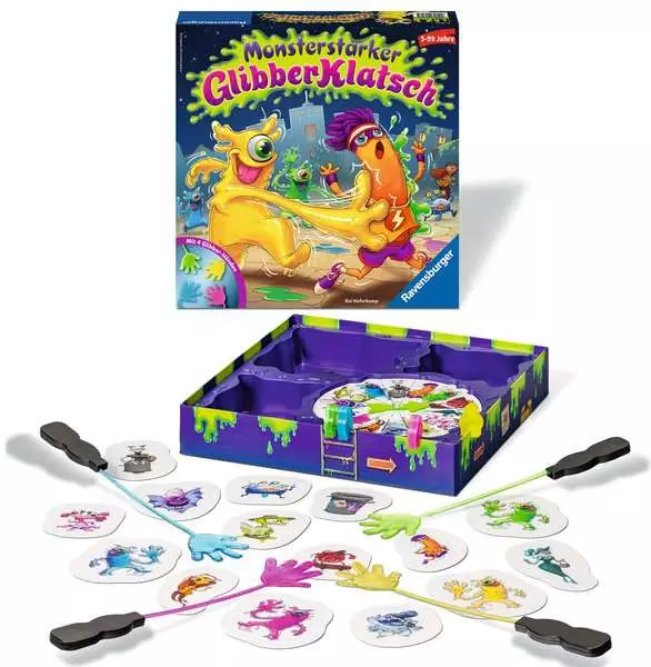 Ravensberger Matratzen Monsterstarker GlibberKlatsch - Kinderspiel ab 5 Jahren Letzte 3 Tage