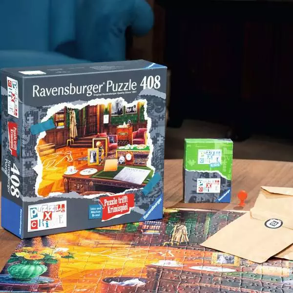 Ravensberger Matratzen Puzzle 408 Teile - Puzzle X Crime: Ein mörderischer Geburtstag Clearance-Verkauf