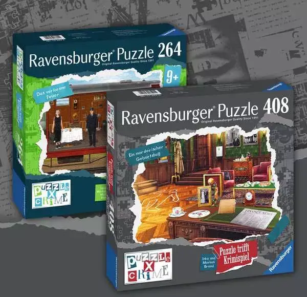 Ravensberger Matratzen Puzzle 408 Teile - Puzzle X Crime: Ein mörderischer Geburtstag Clearance-Verkauf