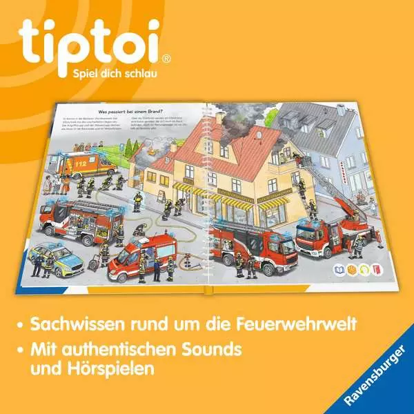 Ravensberger Matratzen tiptoi® Wieso? Weshalb? Warum? Bei der Feuerwehr Fabrikladen