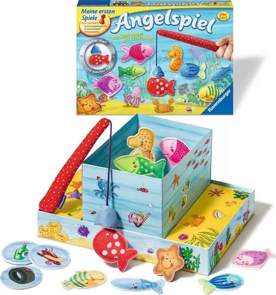 Ravensberger Matratzen Angelspiel - Kinderspiel ab 2 Jahren Speichern exportieren