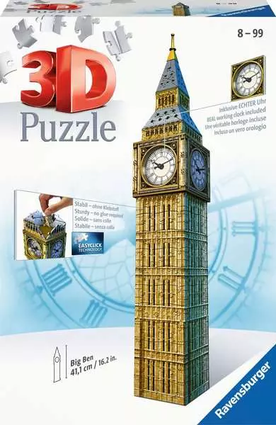 Ravensberger Matratzen 3D Puzzle Big Ben mit Uhr Black Friday Preise