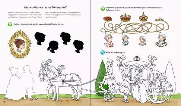 Ravensberger Matratzen Ravensburger Wieso? Weshalb? Warum? aktiv-Heft: Prinzessinnen Angebote