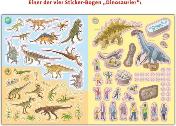 Ravensberger Matratzen Ravensburger Wieso? Weshalb? Warum? Stickerheft: Dinosaurier Blitzverkäufe