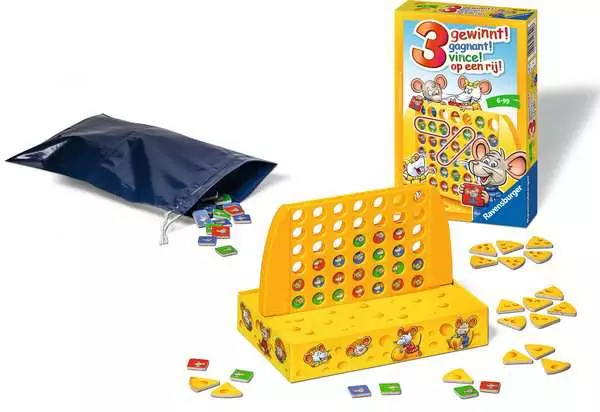Ravensberger Matratzen 3 gewinnt! - Reisespiel ab 6 Jahren Flash Sale